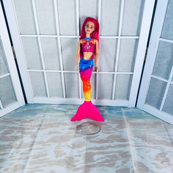 Barbie Mermaid Rainbow Doll - Picture 6 of 7